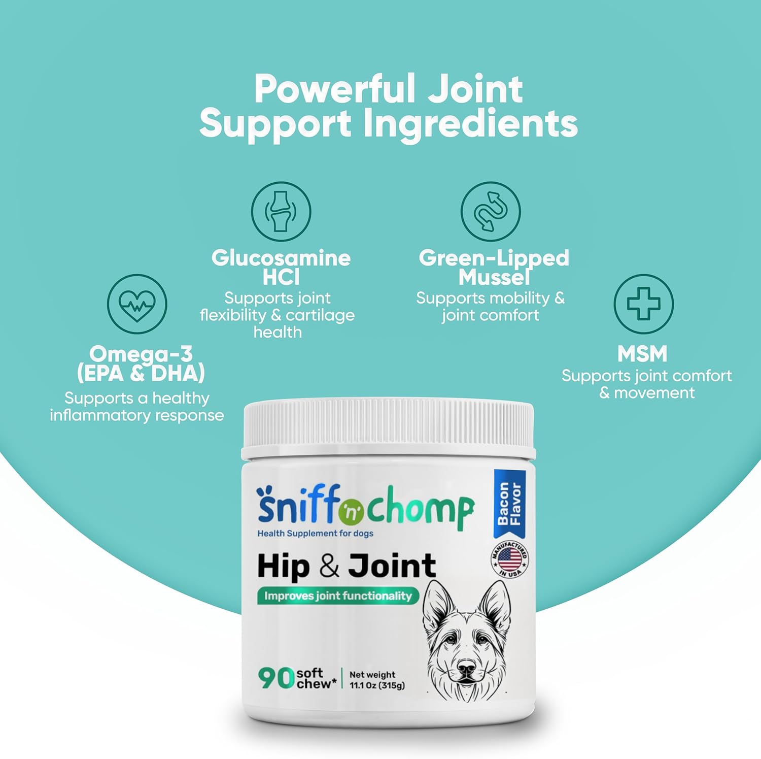 Hip and Joint Chews - Sniff 'n' Chomp