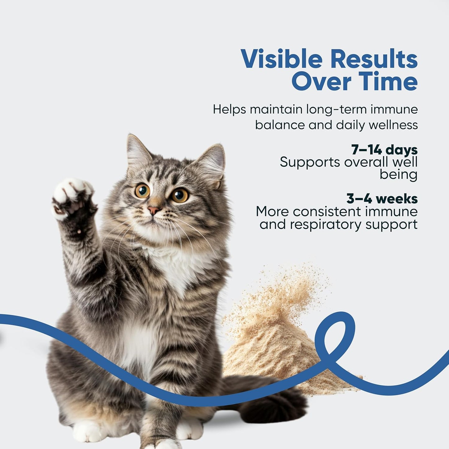 immune support l-lysine powder for cats - sniff 'n' chomp
