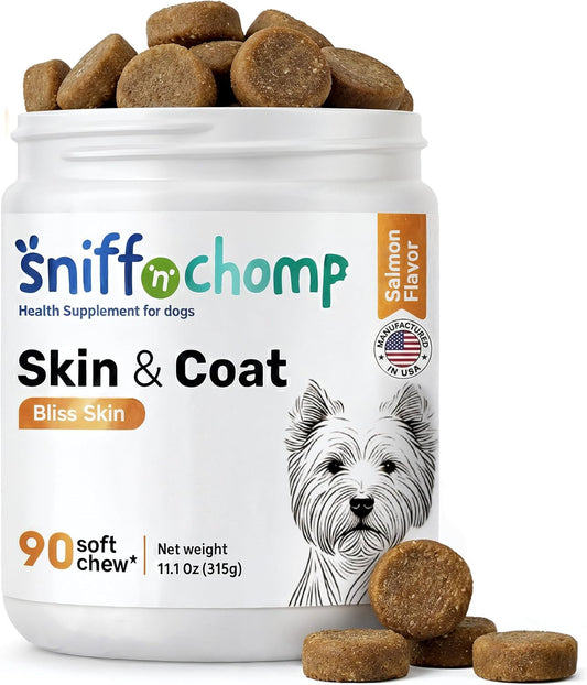 Skin And Coat Chews - Sniff 'n' Chomp