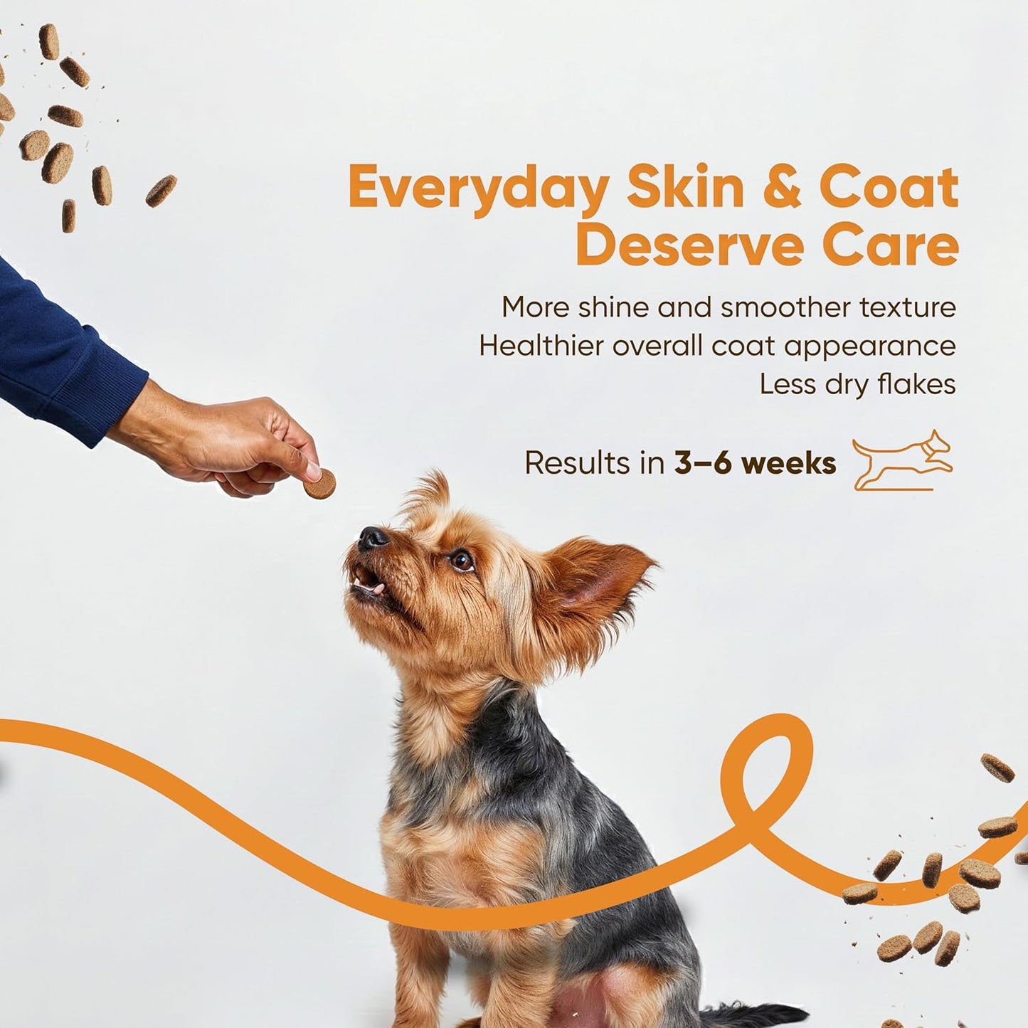 skin and coat chews - sniff 'n' chomp