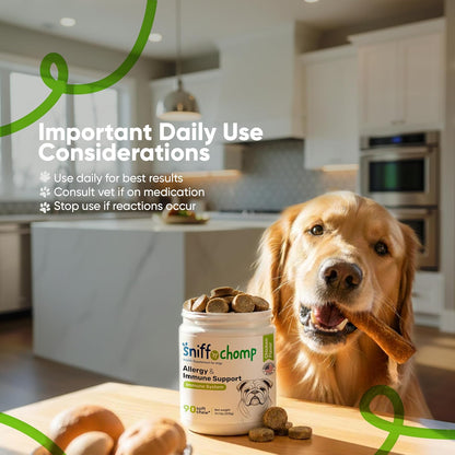 Allergy and Immune Support Chews - Sniff 'n' Chomp