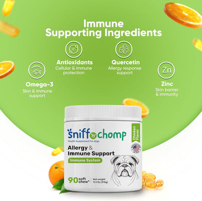 Allergy and Immune Support Chews - Sniff 'n' Chomp