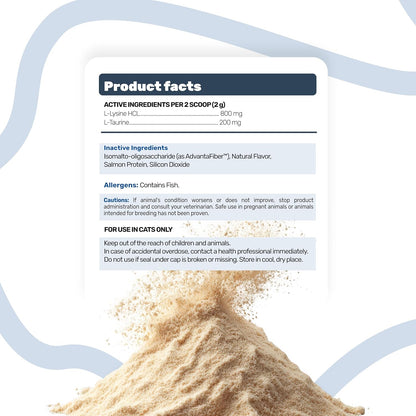Immune Support L-Lysine Powder for Cats - Sniff 'n' Chomp