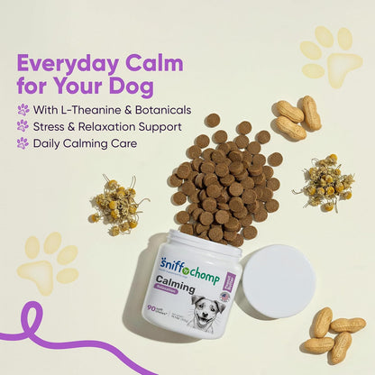 Anxiety and Stress Relief Calming Chews - Sniff 'n' Chomp